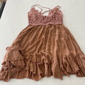 Free People Adella Slip Dress